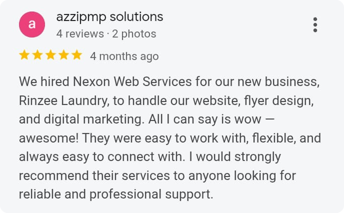 Customer review 1